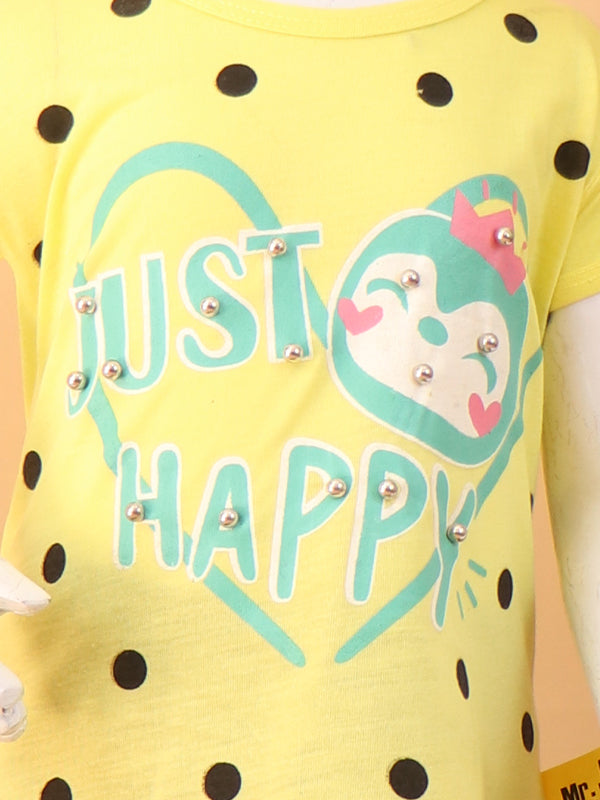 SG Girls Suit 1Yrs - 4Yrs Happy Yellow