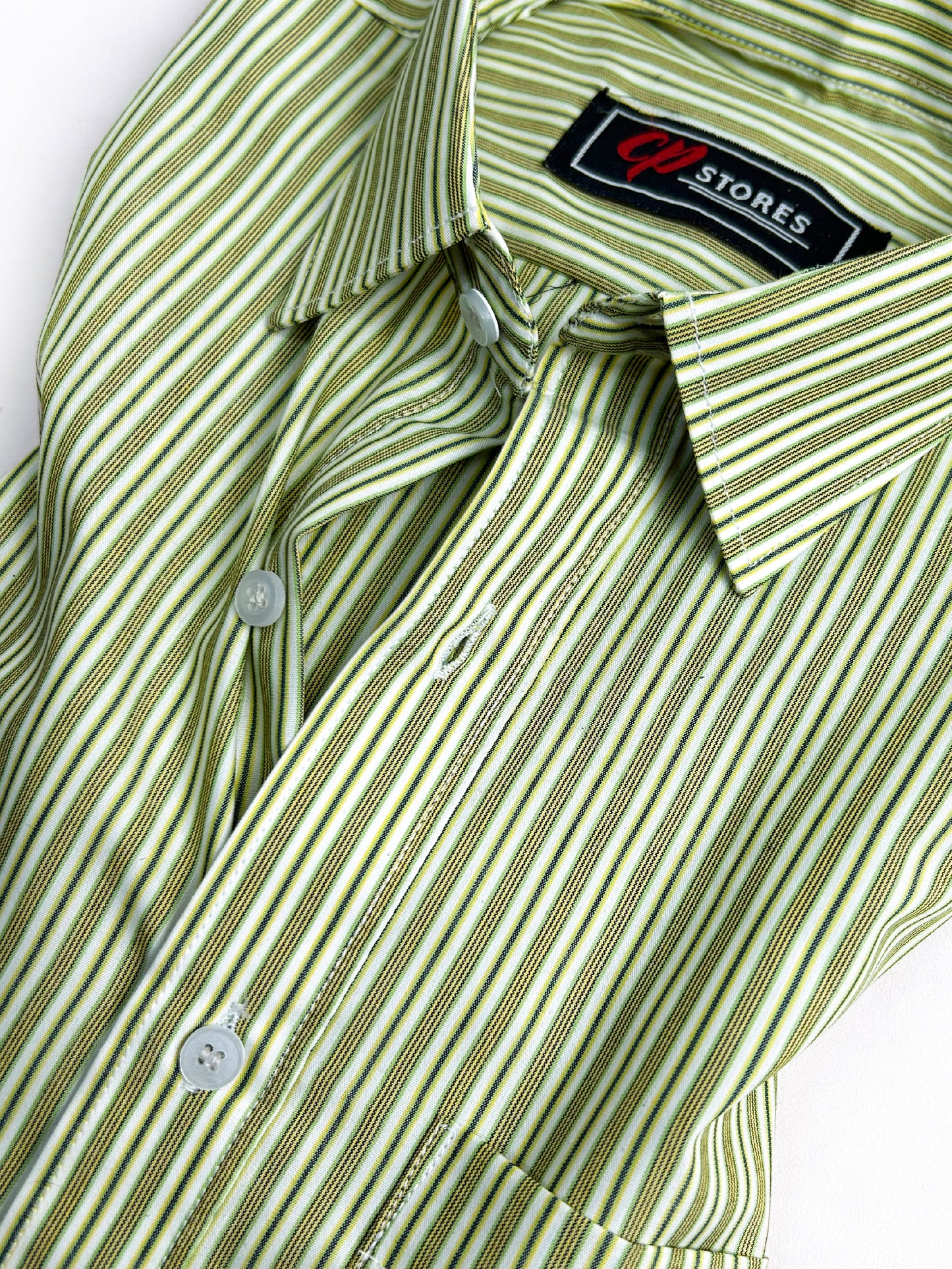 Green Lines Formal Dress Shirt For Men AN MFS108