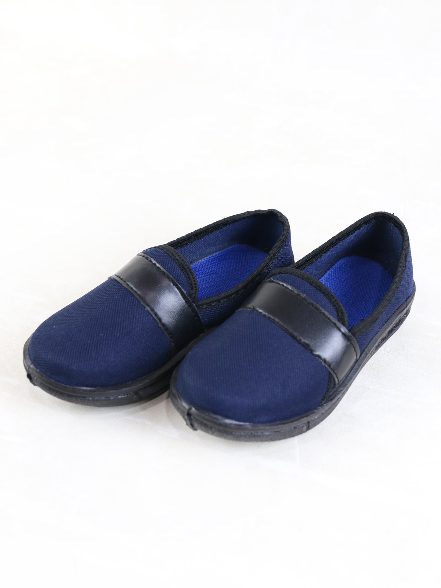 BS56 Boys Slip-On Shoes 13Yrs - 17Yrs Blue