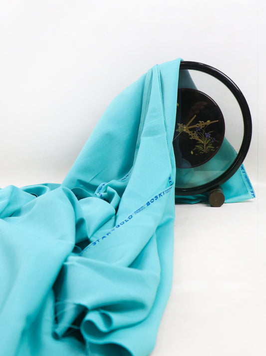 MUF120 Men's Unstitched Kameez Shalwar Fabric Ferozi