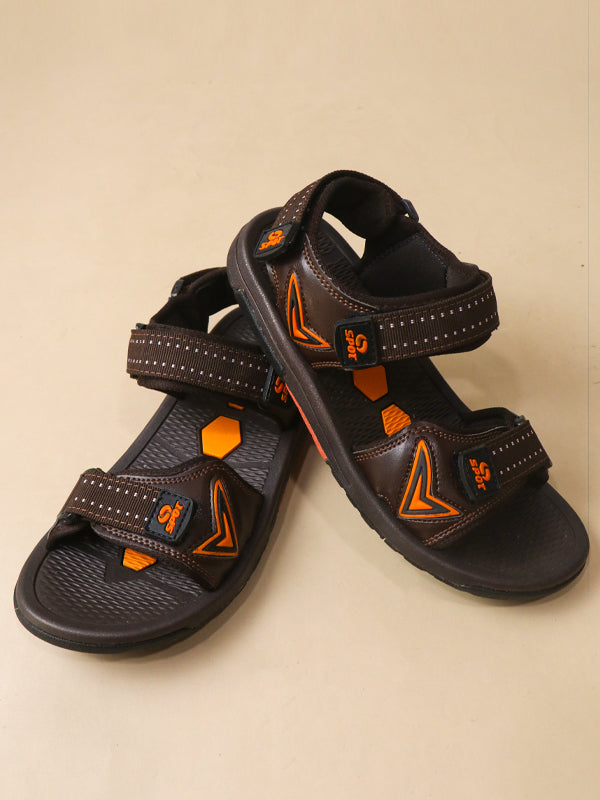 Brown Casual Sandal For Mens SC MK37