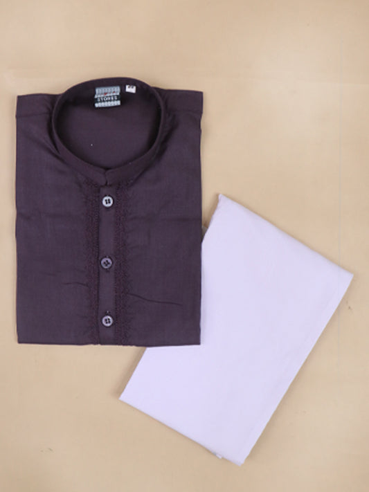 BKS34 AM Boys Shalwar Kameez Suit 5Yrs - 17Yrs Purple