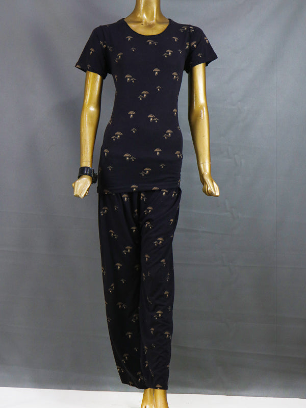 Navy Blue Night Suit For Womens/Girls TB WNS02