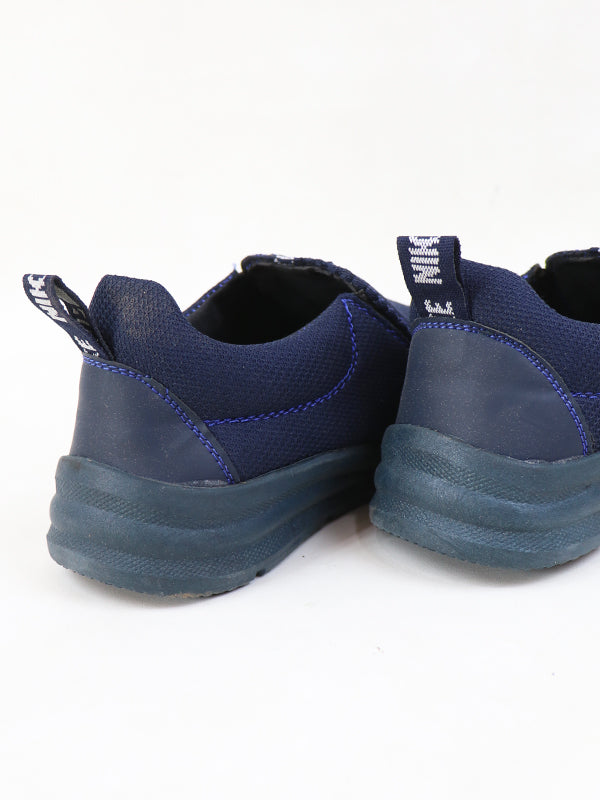 MJS15 Men's Slip-On Casual Shoes Navy Blue