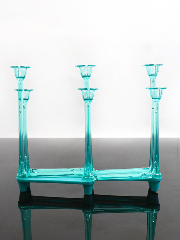 Foldable Glass Stand Sea Green