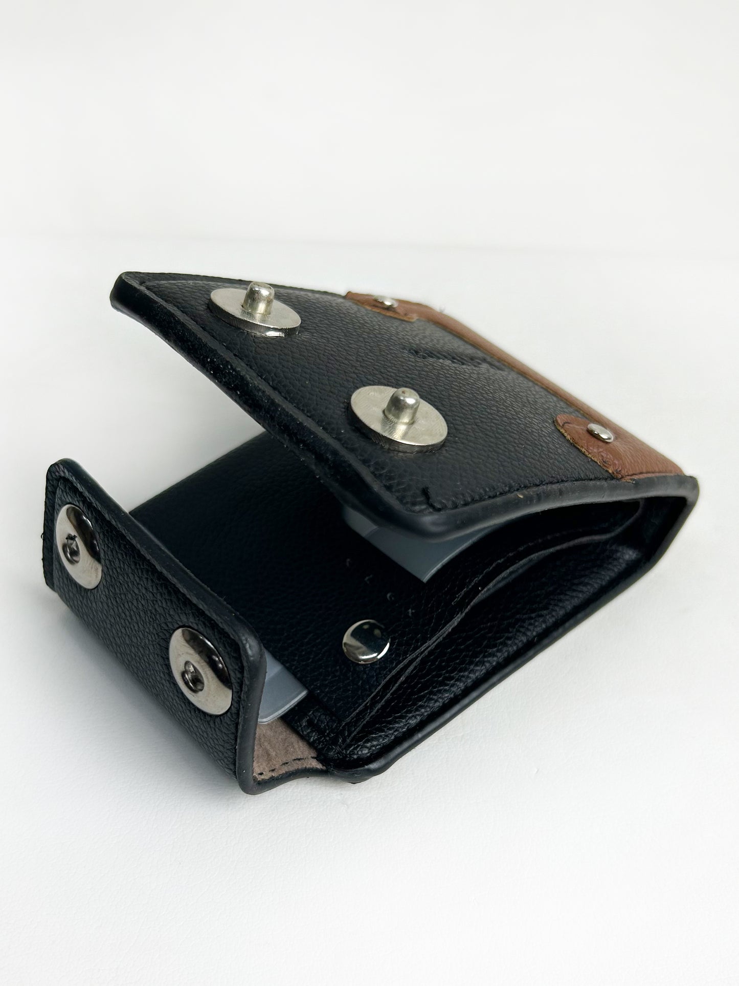 Black Syn-Leather Wallet For Men MW33