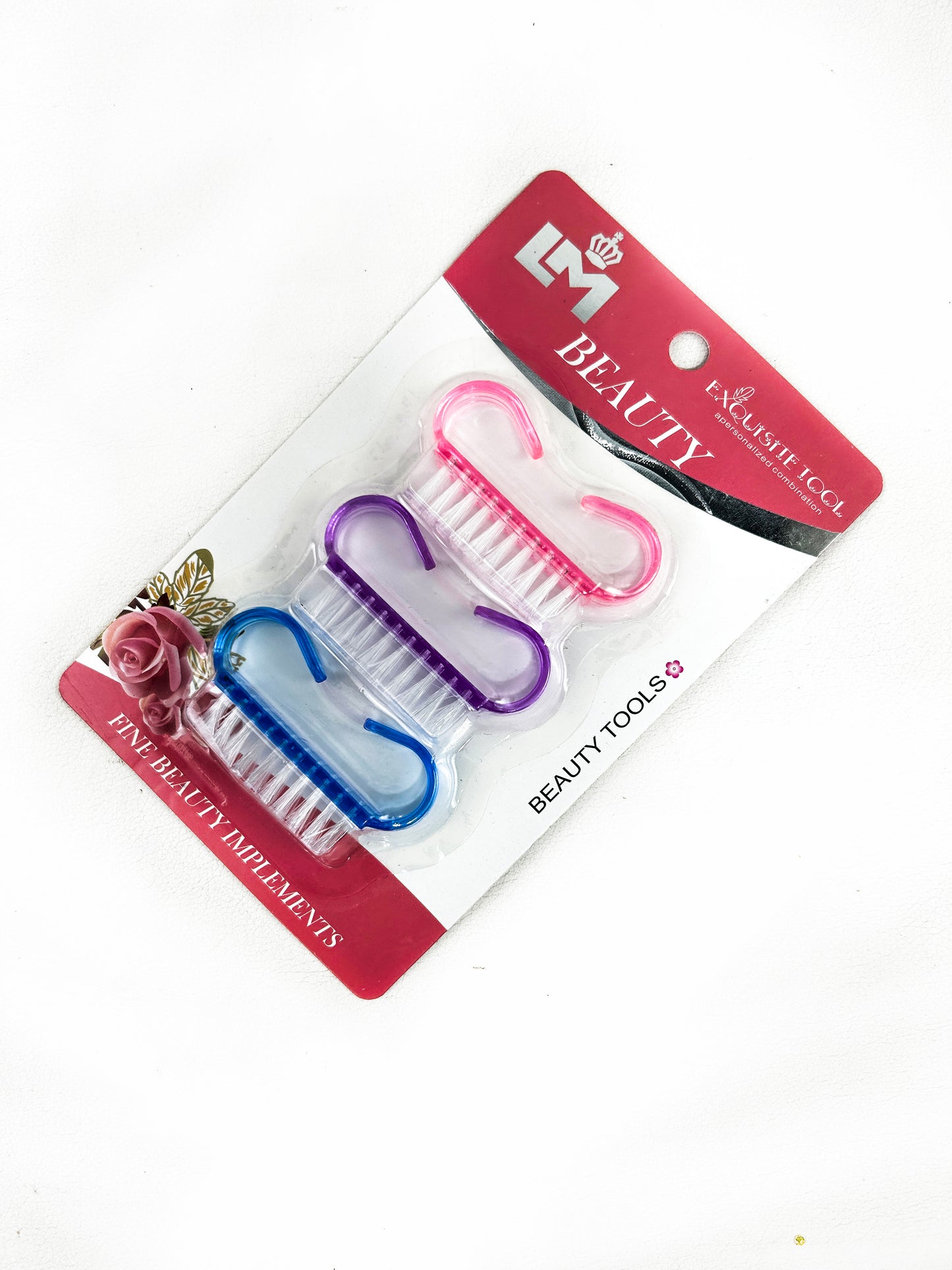 Pack of 3 Dust Remover Nail Brush C22