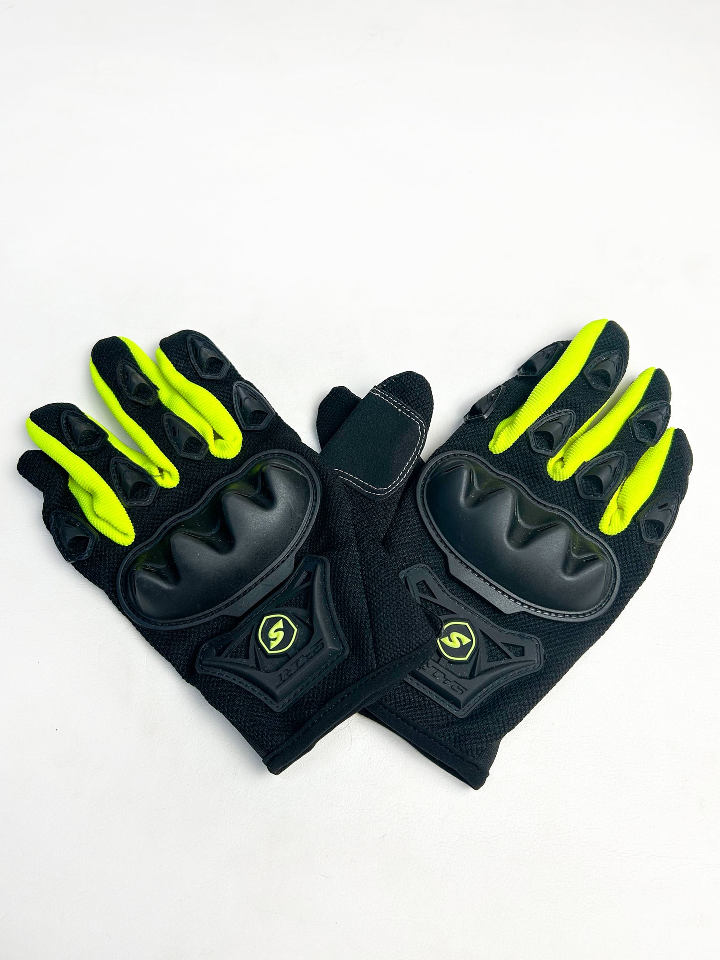 Yellow Winter Gloves For Men / Full Finger Gloves / Bike Gloves for Men MG04