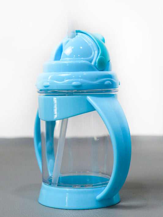 Sky Blue Sippy Cup With Handle - 240ML