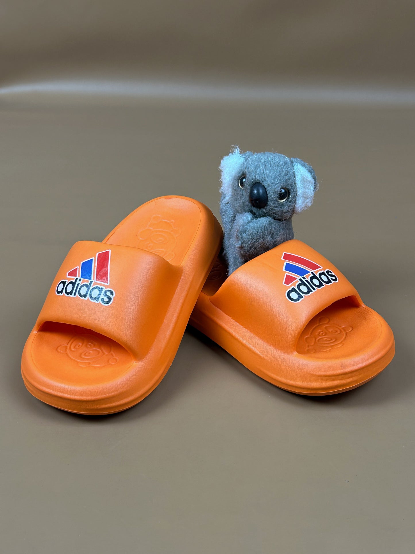 Orange Casual Soft Slippers for Kids KS14