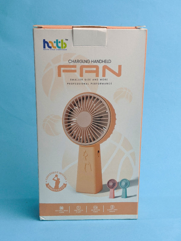 Rechargeable Mini Portable Fan Peach KTY77