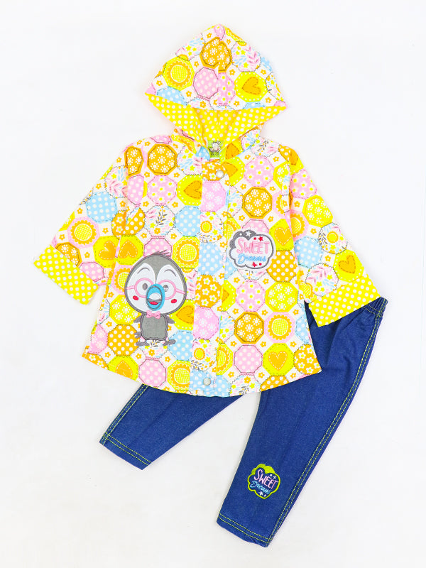 WG Newborn Baby Suit 3Mths - 6Mths Designed Yellow