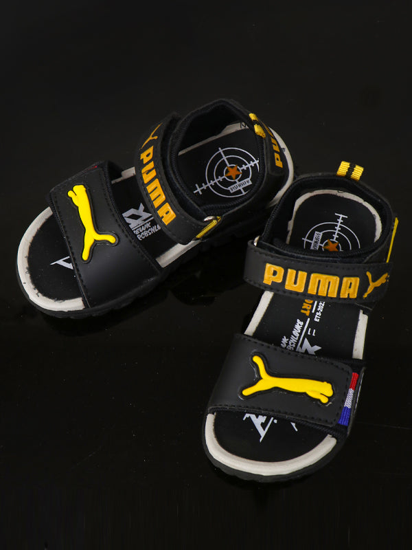 BSD43 Boys Sandal 8Yrs - 17Yrs Puma Black