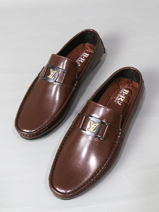 Dark Brown Loafers for Men SC ML31