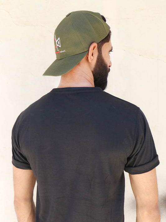 Men's Green Basic P-Cap 02 - Multidesign