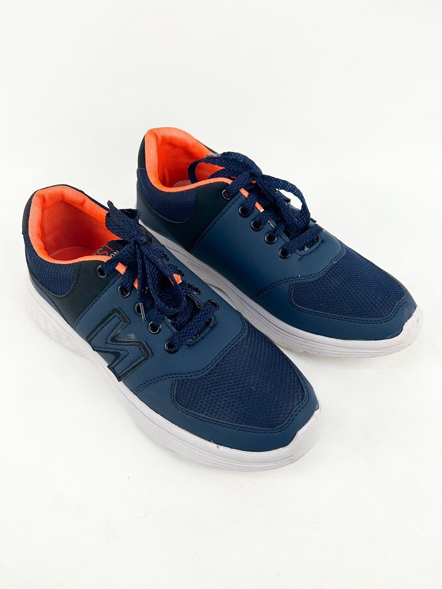 Navy Blue Sneakers For Men MJS93