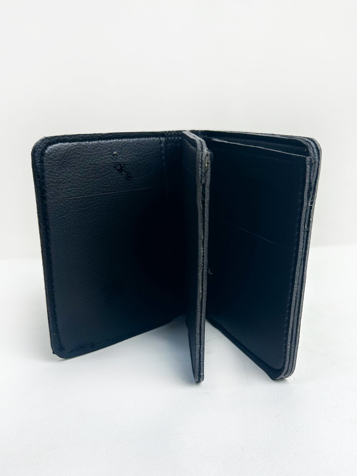 Black Syn-Leather Wallet For Men MW09