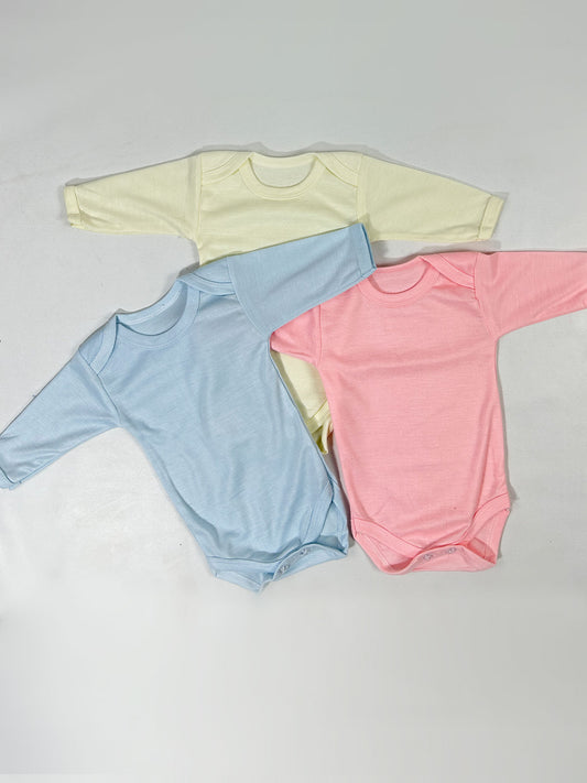 Pack Of 3 Newborn Inner Full Sleeve Vest NBC15