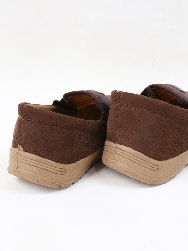 MJS19 Men's Slip-On Casual Shoes Brown