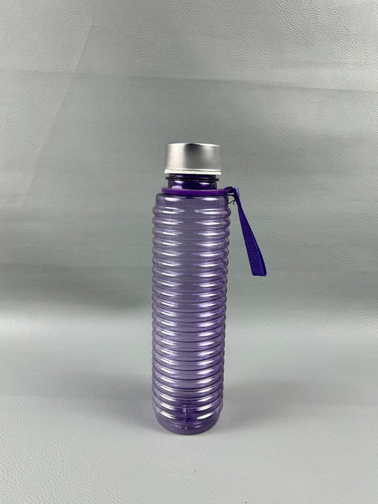 Purple Plastic Transparent Water Bottle WTB24