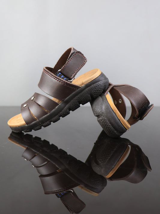 BSD01 Boys Sandal 1Yr - 8Yrs Dark Brown