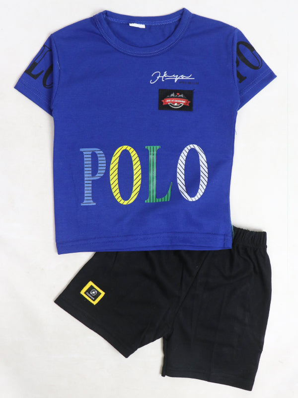 BS35 ZG Kids Suit 1Yr - 4Yrs Polo Blue