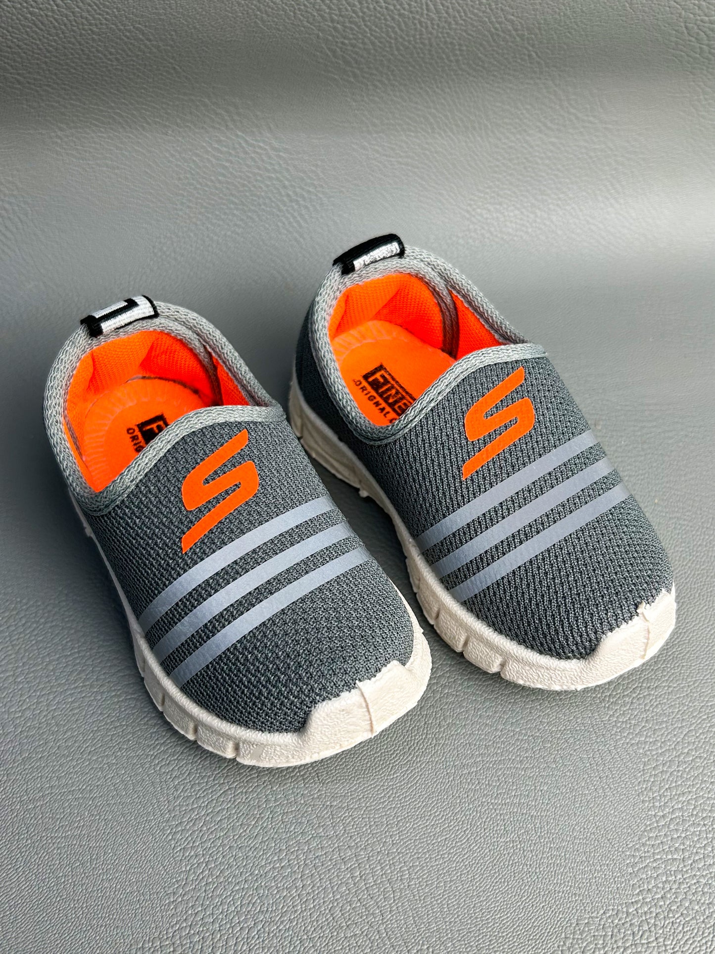 1Yr - 8Yrs Light Grey Shoes For Boys BJ29