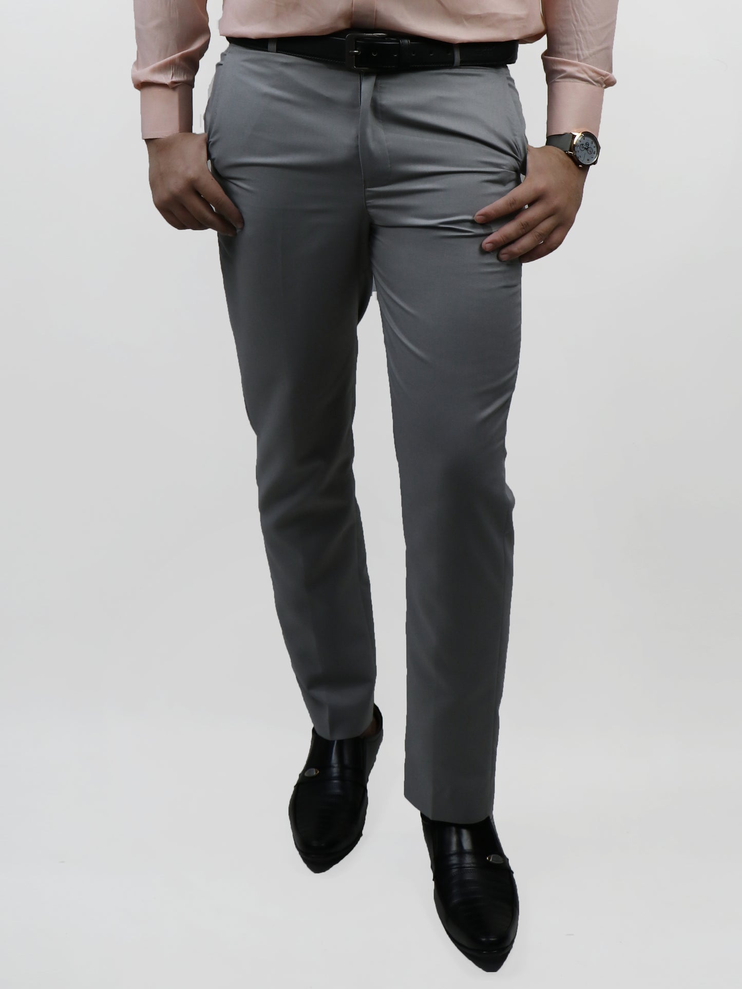 Grey Formal Dress Pant For Men MFP57