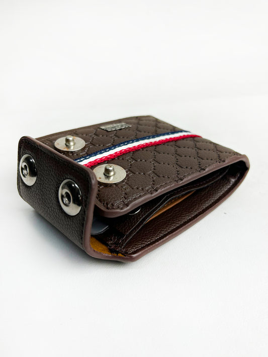 Brown Syn-Leather Wallet For Men MW24