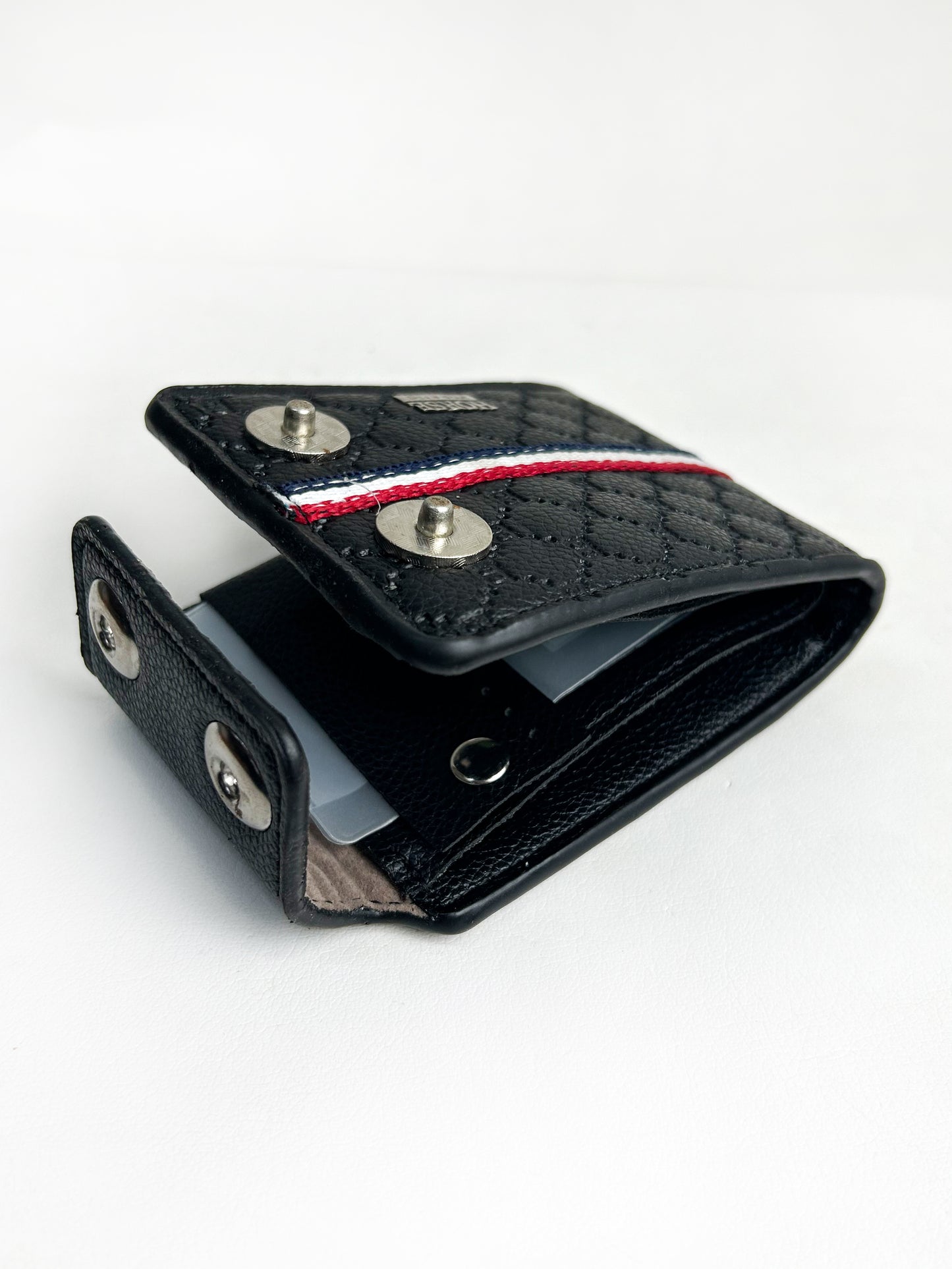 Black Syn-Leather Wallet For Men MW22