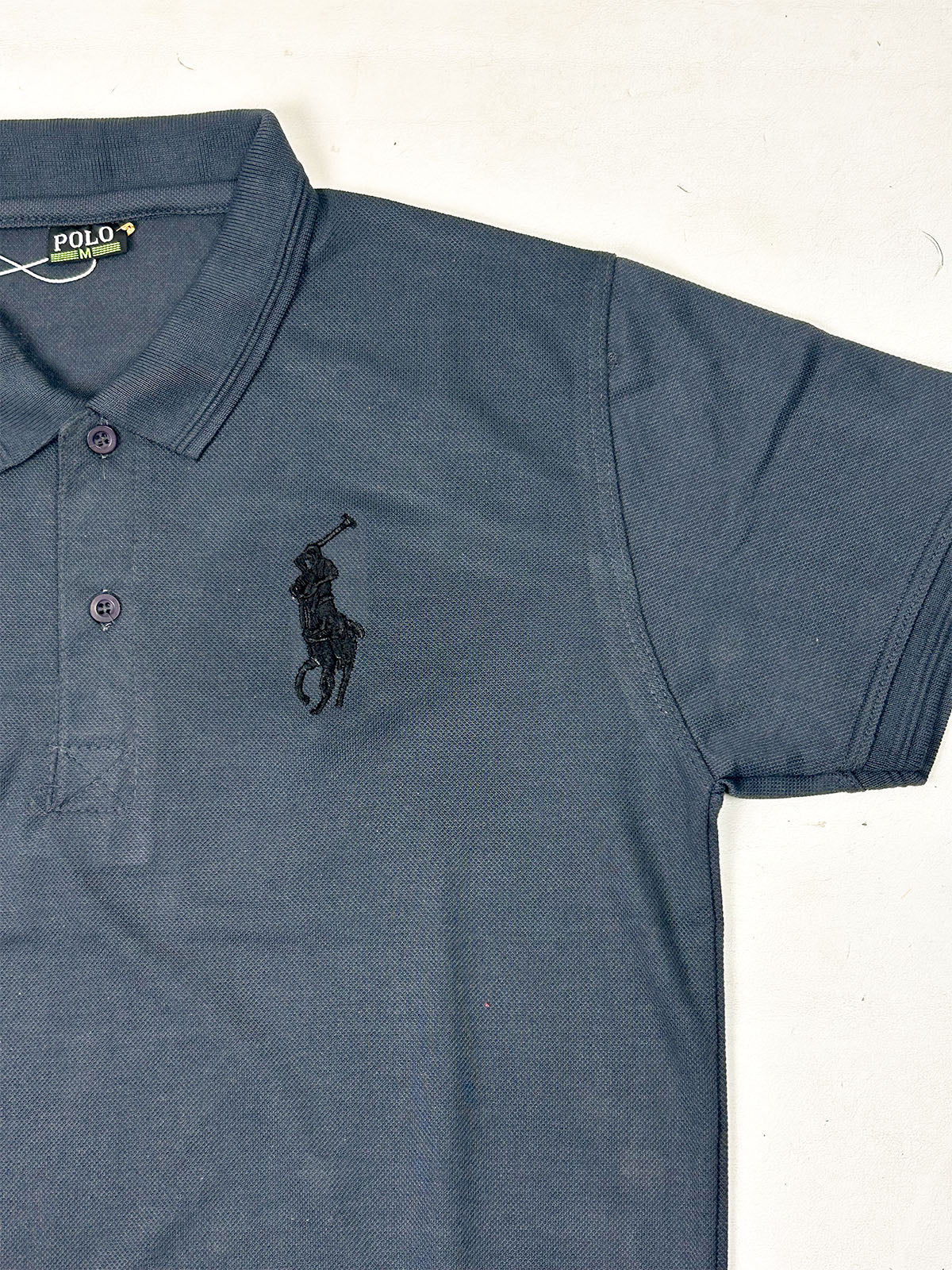 Steel Grey Polo T-Shirt for Men MTS507
