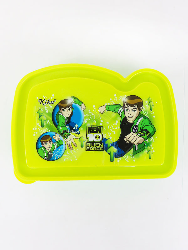 Ben10 School Lunch Box Green