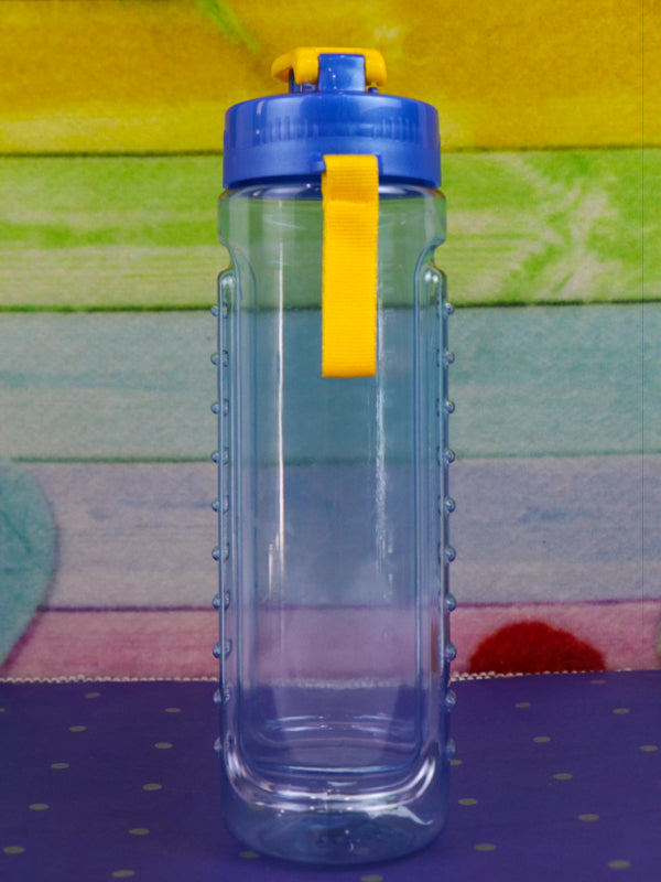 WTB18 Safari Blue Plastic Transparent Water Bottle - 750ML