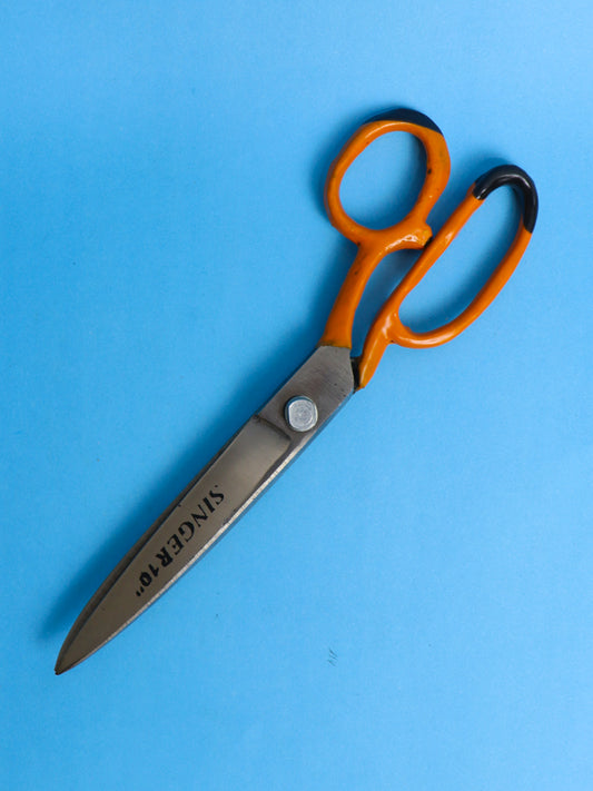 Singer Stainless Steel Cutting Scissor 10" Multicolor