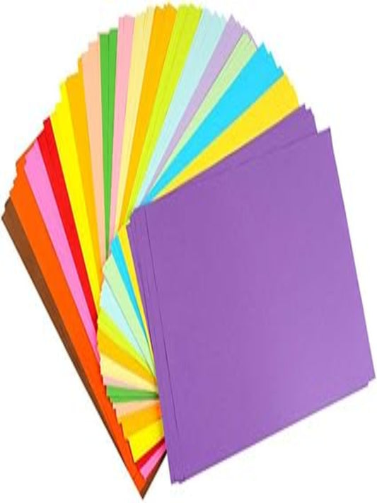Pack Of 100 Multicolor Color Sheets A4 Size PB248