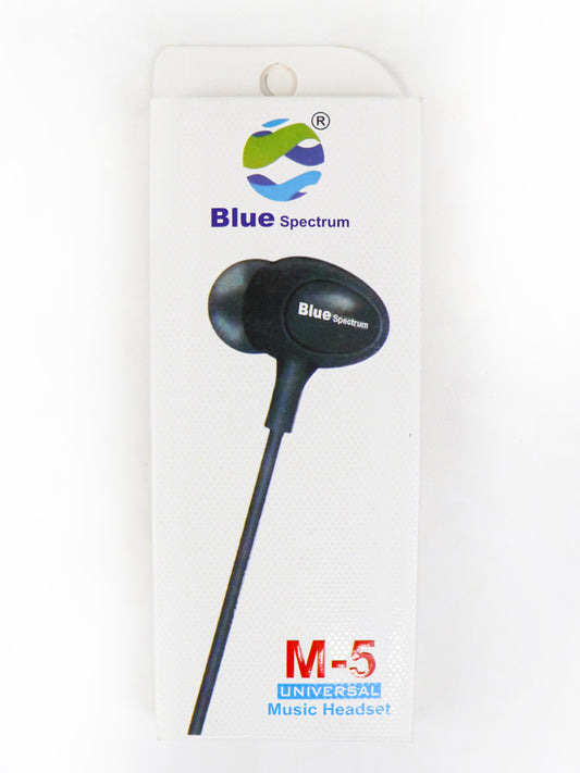 Blue Spectrum Wired Earphones M5