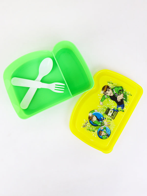 Ben10 School Lunch Box Green