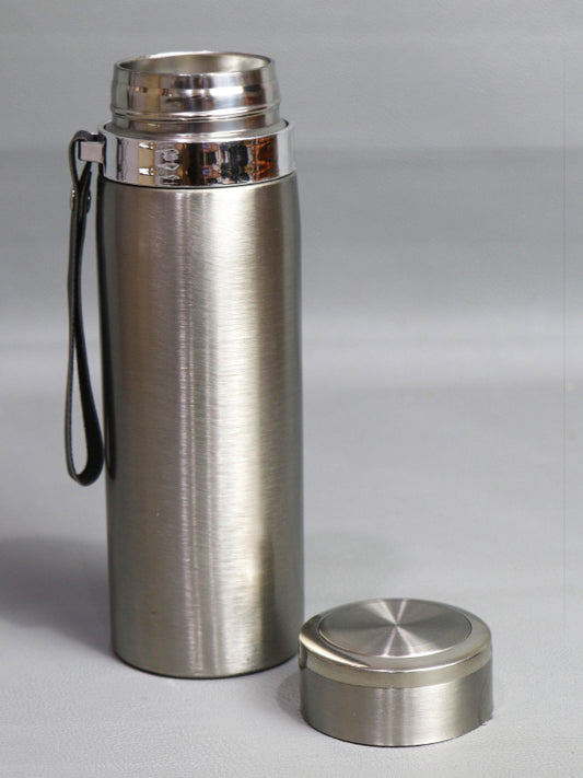 Silver Stainless Steel Vacuum Bottle D-37