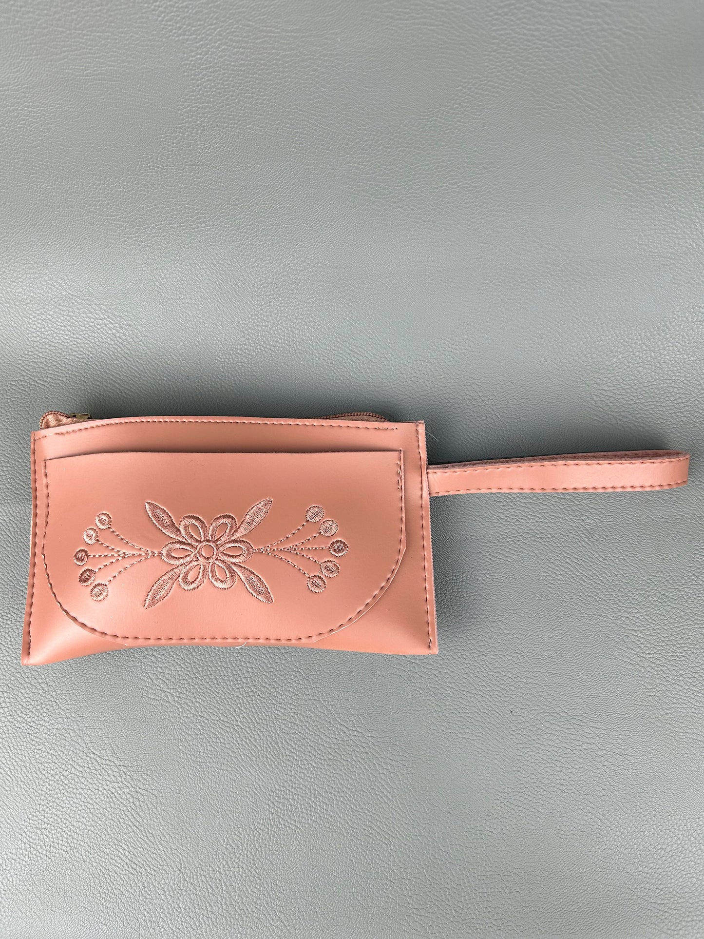 Rose Pink Hand Pouch For Women's WHB84