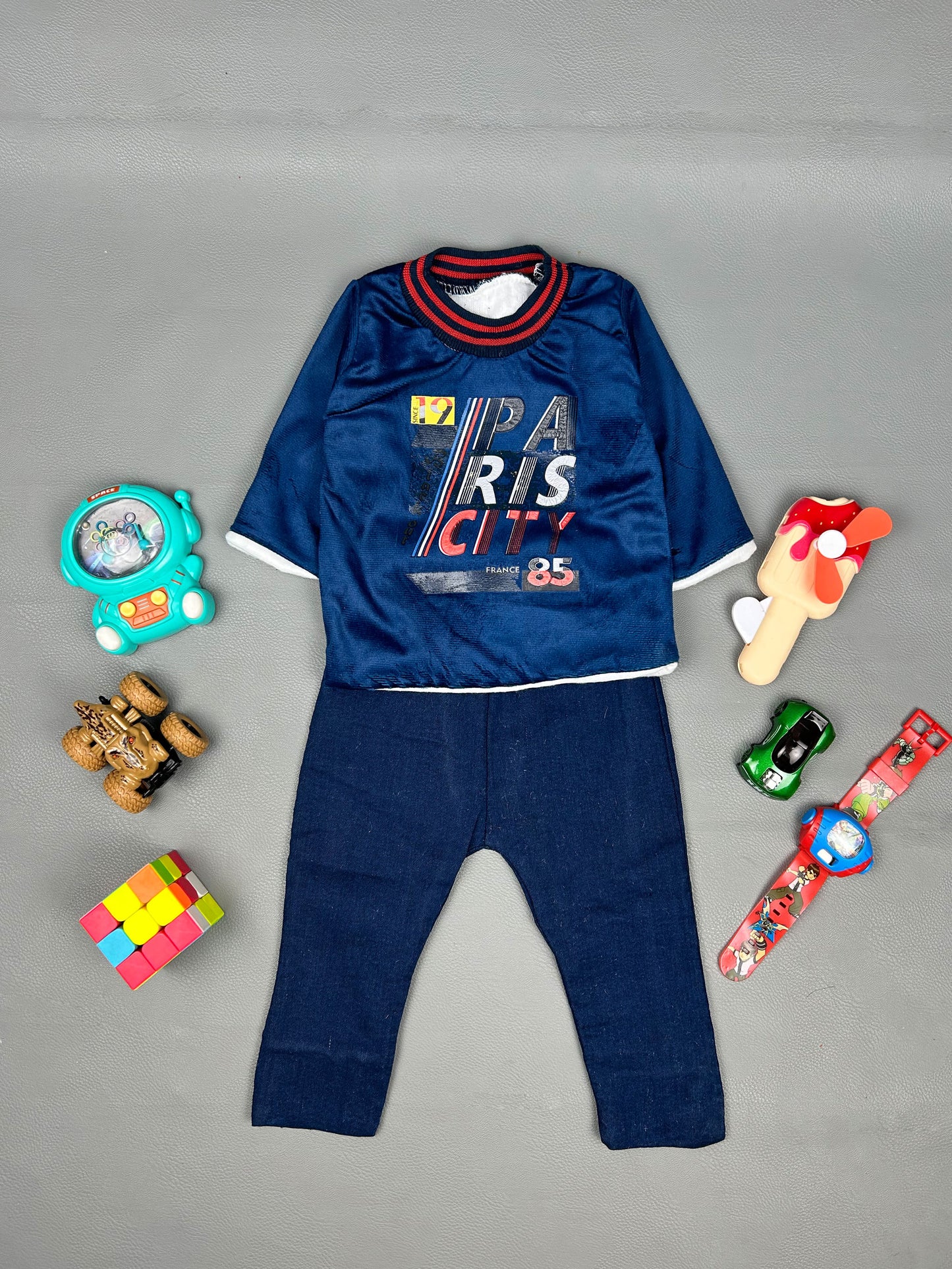 3Mth - 6Mth City Dark Blue Suit For Newborns RZ NBS169