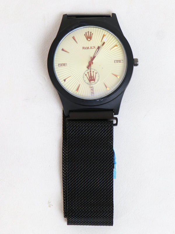 MW01 Men's Magnetic Strap Watch RLX Black