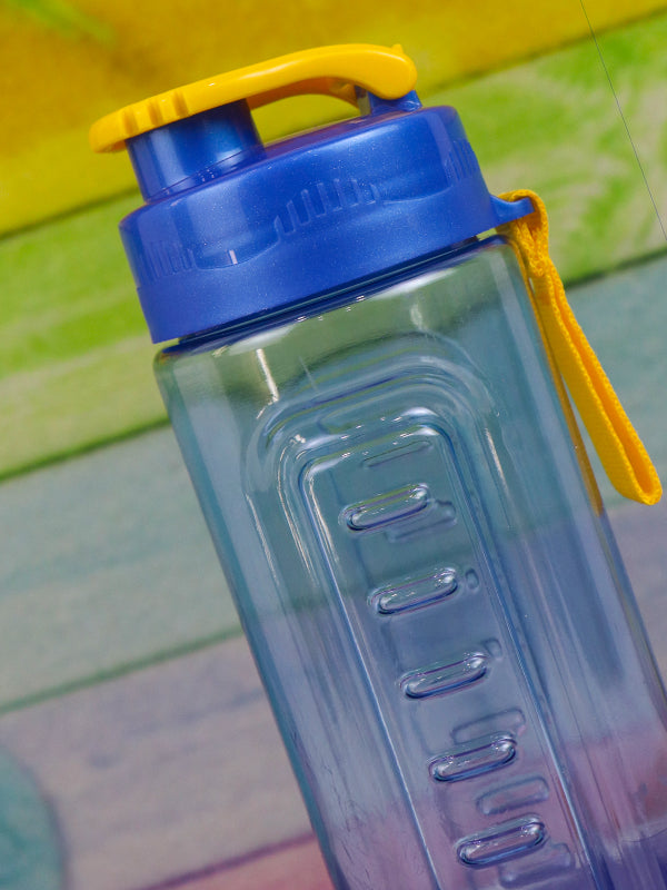 WTB18 Safari Blue Plastic Transparent Water Bottle - 750ML