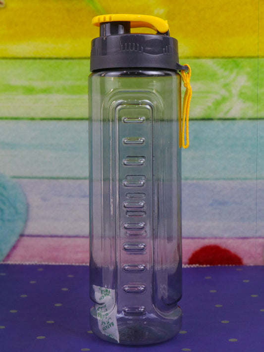 WTB18 Safari Black Plastic Transparent Water Bottle - 750ML