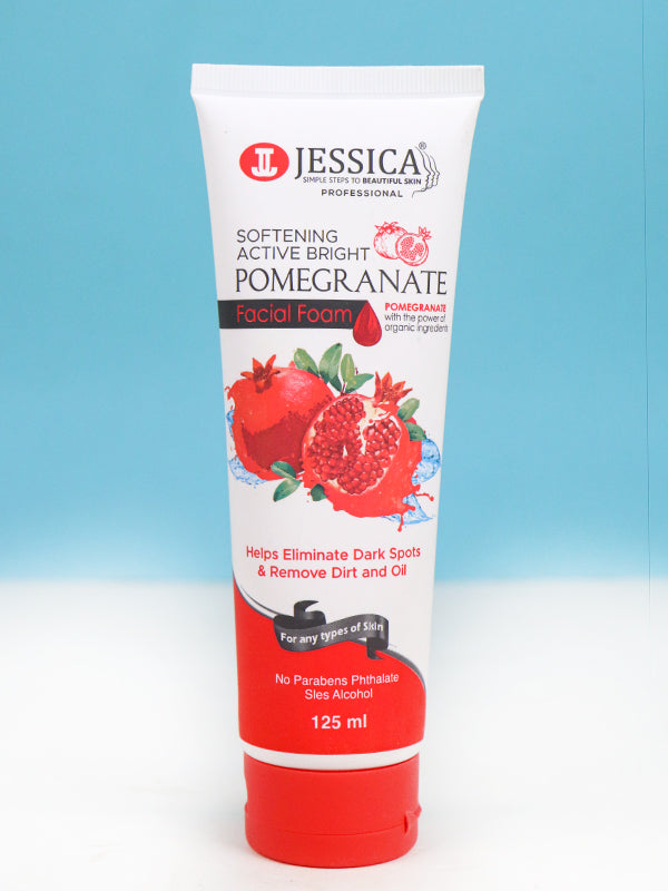 Jessica Pomegranate Facial Foam/Face Wash - 125ML