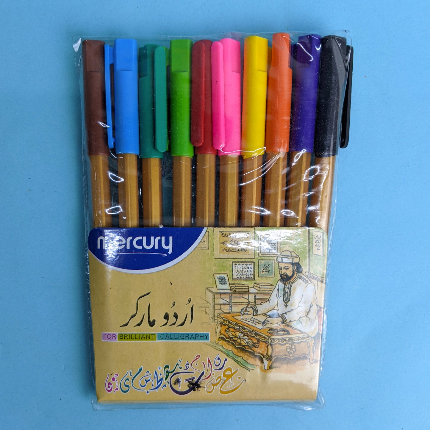 Pack Of 10 Mercury Urdu Markers