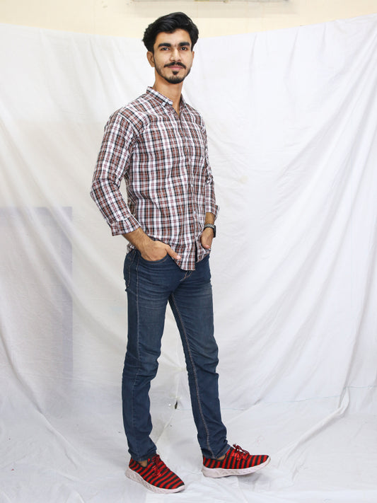 HG Men's Casual Shirt Checks MC-25