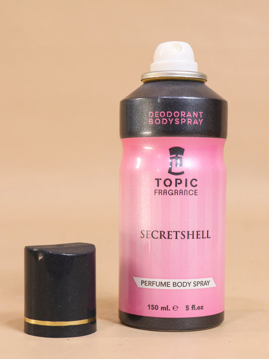 Topic Fragrance Secret Shell Perfume Body Spray BS09 - 150ML