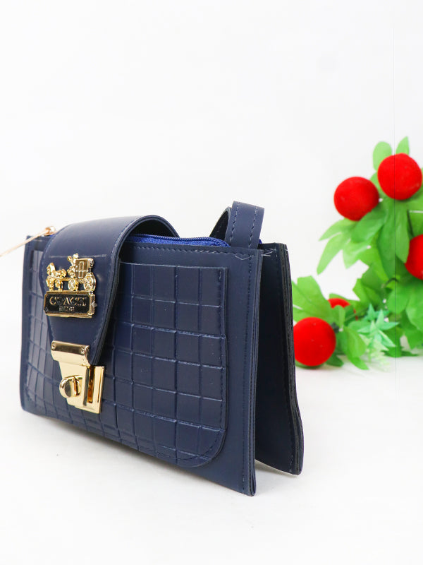 WHB49 Women's Handbag Navy Blue