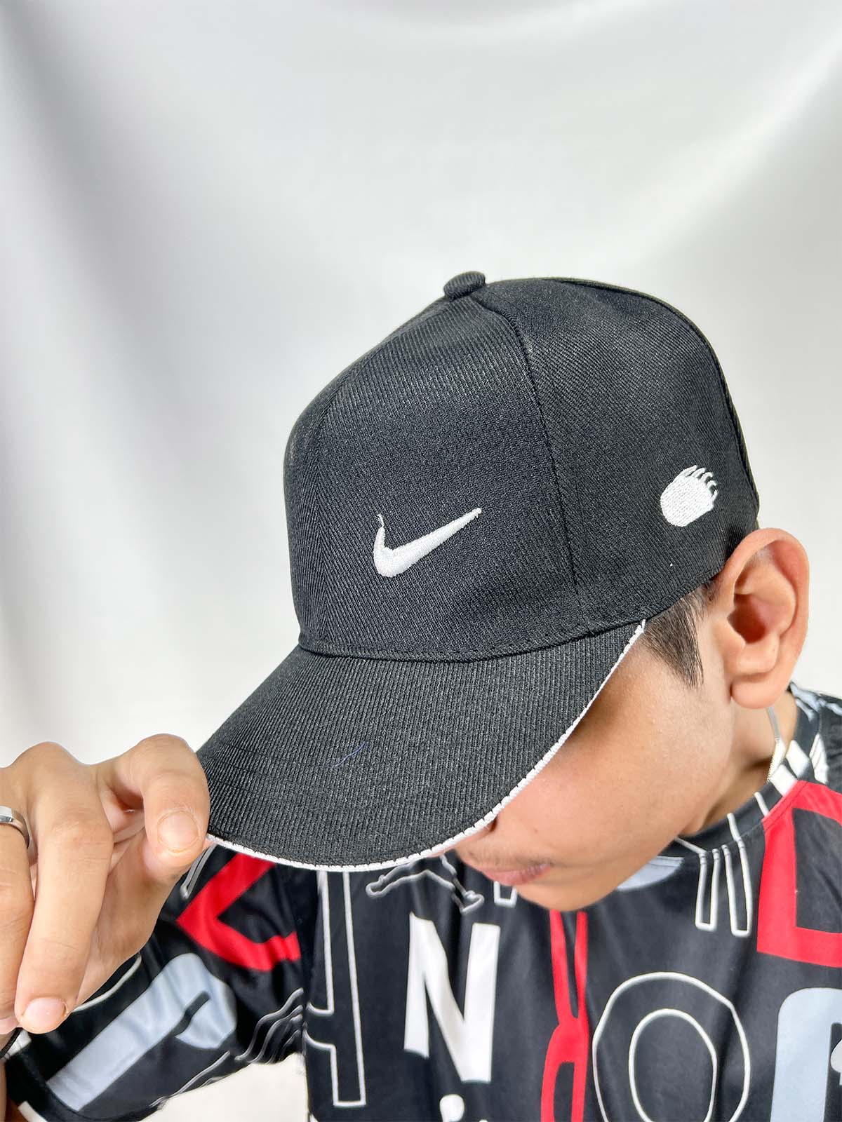 Black Basic P-Cap For Men CAP13