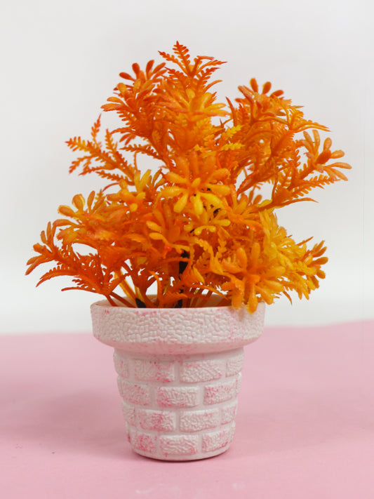 AFP01 Artificial Flowers/Plants for Decorations with Plastic Pot 01